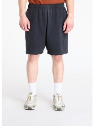 βερμούδες nike solo swoosh men`s french terry shorts black/ black s