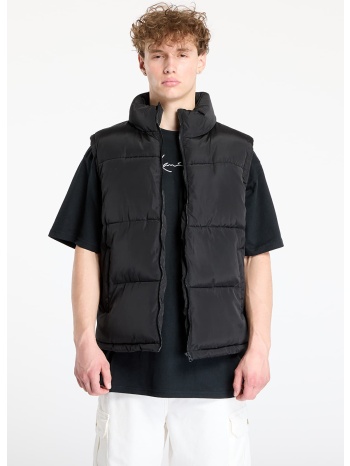 urban classics block puffer vest black m σε προσφορά