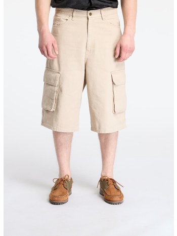βερμούδες karl kani og baggy twill shorts beige l σε προσφορά