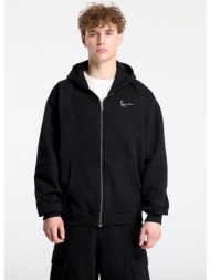 φούτερ karl kani chest signature essential zip hoodie black s