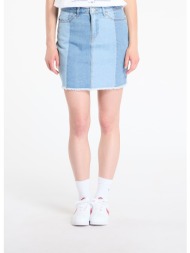φούστα noisy may skirt jean mini blue blue s
