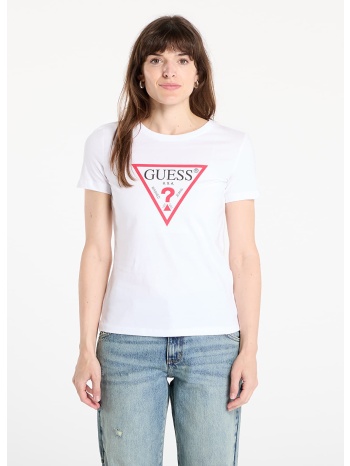μπλουζάκι guess ss cn original tee white xs σε προσφορά