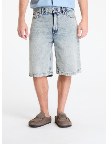 βερμούδες guess originals baggy denim short washed blue 30 σε προσφορά