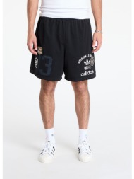 βερμούδες adidas originals dept. graphic mesh short black m