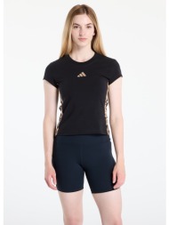 μπλουζάκι adidas w aop tee black/ multicolor/ warm sand l