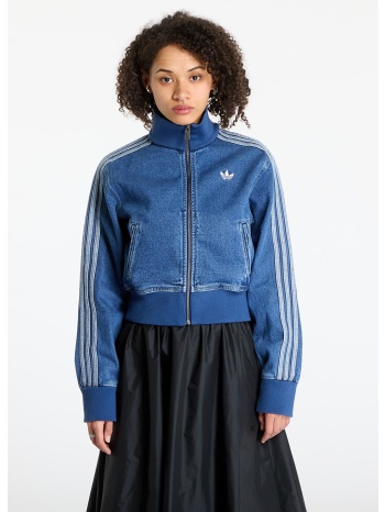 μπουφάν adidas adicolor denim track top blue/ indigo denim m
