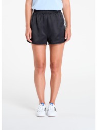 βερμούδες adidas originals satin shorts ruffle 3-stripes black xxs