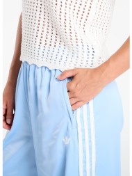 παντελόνια adidas originals satin wide leg tracksuit bottoms ruffle 3-stripes clear sky xxs