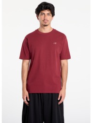 μπλουζάκι new balance athletics cotton t-shirt bordeaux xl