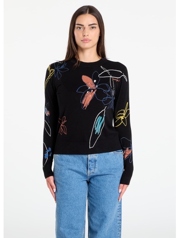 πουλόβερ desigual arty pullover sweater black xs σε προσφορά