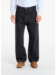 παντελόνια carhartt wip brandon pant black stone washed s