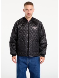 μπουφάν carhartt wip alumni liner unisex black s