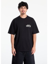 μπλουζάκι carhartt wip s/s arcan t-shirt black heavy stone wash m