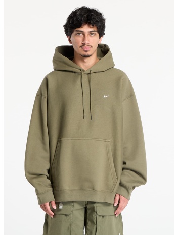 φούτερ nike solo swoosh men`s pullover hoodie medium olive/ σε προσφορά