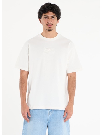 μπλουζάκι vans blocked box loose ss t-shirt marshmallow s σε προσφορά