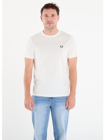 μπλουζάκι fred perry crew neck t-shirt snow white l σε προσφορά