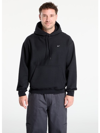 φούτερ nike solo swoosh men`s pullover hoodie black/ black/