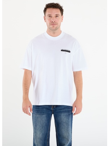 μπλουζάκι allsaints redact oversized embroidered logo σε προσφορά
