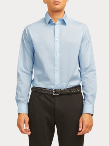 πουκαμισο jack & jones jrebgavin solid shirt ls cashmere σε προσφορά