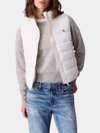 αμανικο calvin klein lightweight quilted vest tofu calvin σε προσφορά