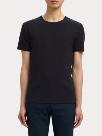 t-shirt selected slhnewpima ss o-neck tee black selected σε προσφορά