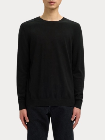 πλεκτο selected slhberg crew neck black selected σε προσφορά