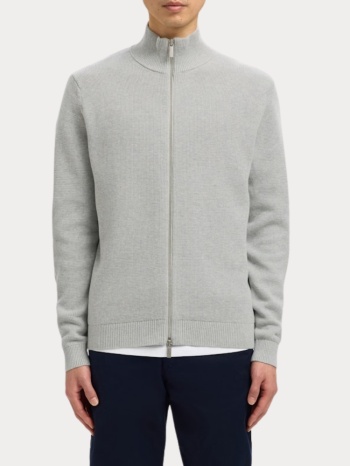 ζακετα selected slhdane ls knit structure full zip light σε προσφορά
