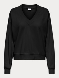 φουτερ only bella l/s v-neck ub swt black only