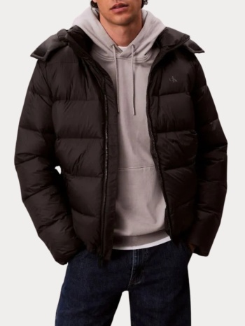 μπουφαν calvin klein ls nylon zip off hood down puffer σε προσφορά