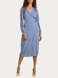 φορεμα yas beige blue dress yas