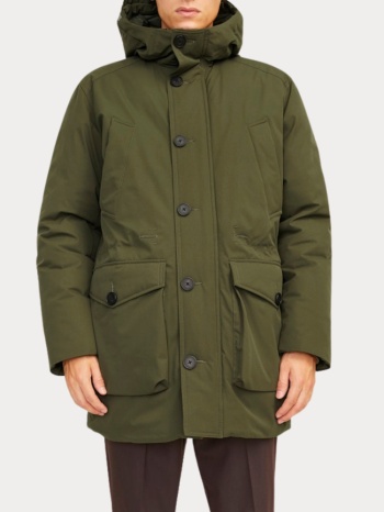 μπουφαν jack & jones jprcccity parka green jack&jones σε προσφορά