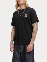 t-shirt jack & jones jbrandy tee ss crew neck ln black jack&jones