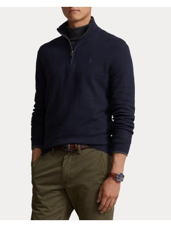 ανδρικο pullover polo ralph lauren l/s mesh-knit cotton σε προσφορά
