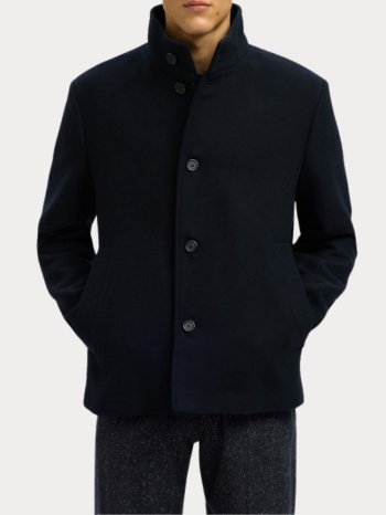 παλτο selected slhrainar wool blend jacket noos black