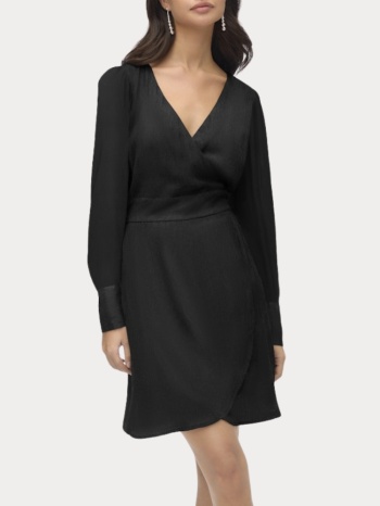 φορεμα vero moda polliana ls short dress black vero moda σε προσφορά