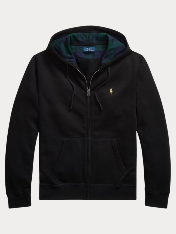 ζακετα polo ralph lauren lsfzhoodm1-long sleeve black polo σε προσφορά