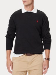 φουτερ polo ralph lauren lscnm2-long sleeve-sweatshirt black polo ralph lauren