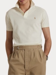 polo ralph lauren sskccmslm1-short sleeve-knit parchment cream polo ralph lauren