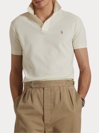polo ralph lauren sskccmslm1-short sleeve-knit parchment σε προσφορά