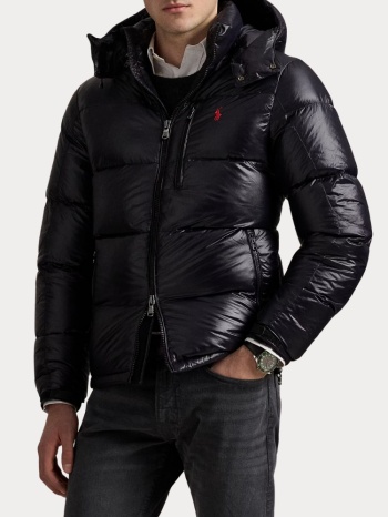 μπουφαν polo ralph lauren jkt-insulated-bomber black glossy σε προσφορά