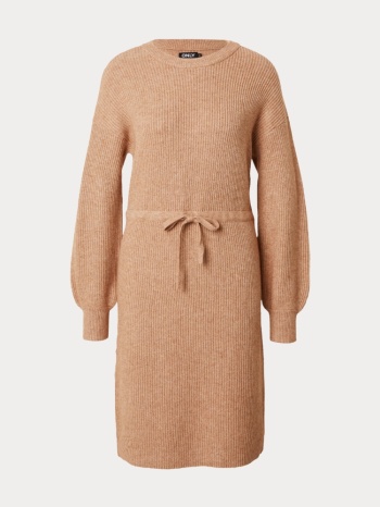 φορεμα only katia ls string o-neck beige only σε προσφορά