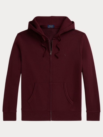 ζακετα polo ralph lauren fzhoodm1-long sleeve- rich ruby σε προσφορά