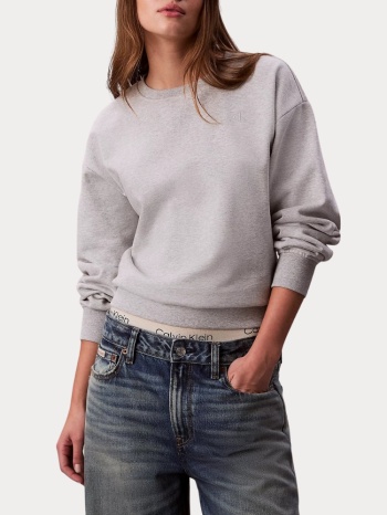 φουτερ calvin klein ls archv lg frnch tr grey calvin klein σε προσφορά