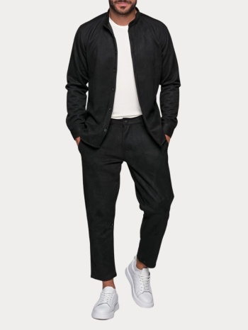 σετ παντελονι - πουκαμισο alcantara ben tailor-μαυρο ben σε προσφορά