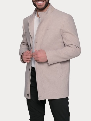 παλτο bernando ben tailor-μπεζ ben tailor σε προσφορά