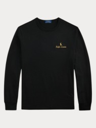long sleeve μπλουζα polo ralph lauren lscnm5--t-shirt black polo ralph lauren