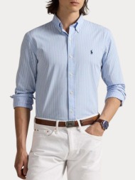 πουκαμισο polo ralph lauren cubdppcs-long sleeve-sport blue white polo ralph lauren