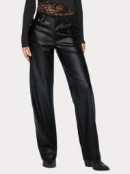 παντελονι only kiri hw str faux leather pnt black only