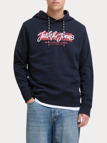 φουτερ jack & jones jjurban sweat hood sky captain σε προσφορά