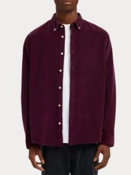 κοτλε πουκαμισο selected slhregdanni cord winetasting selected